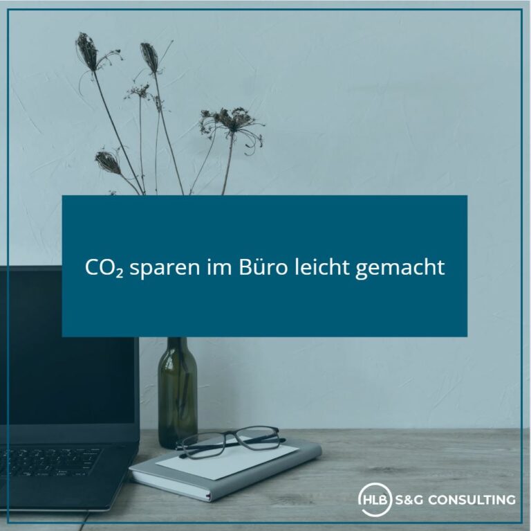 CO₂ sparen im Büro