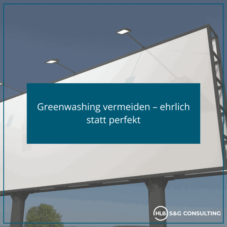 Scheinökologie vorbeugen