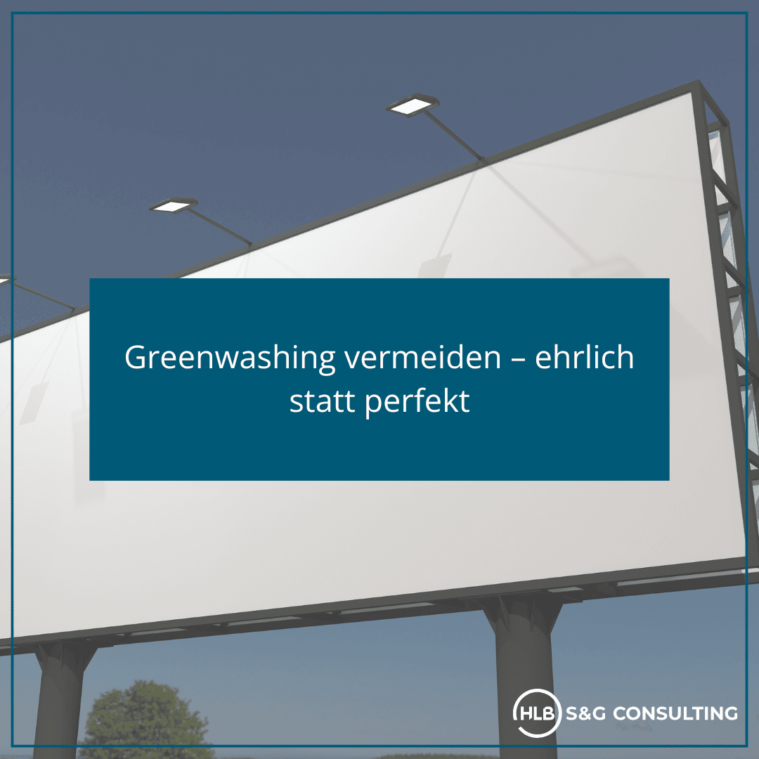 Scheinökologie vorbeugen